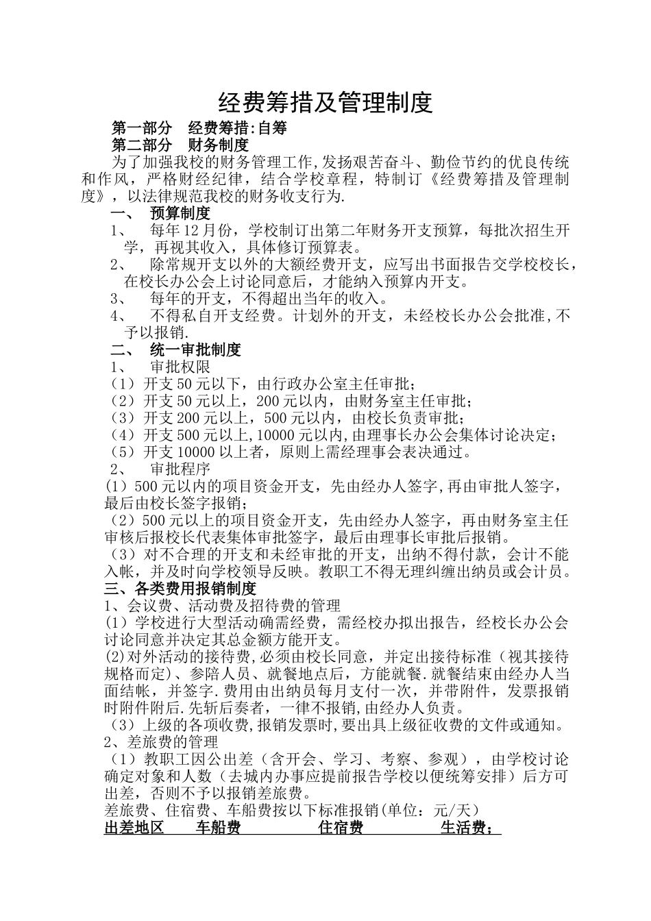 经费筹措与管理制度_第1页