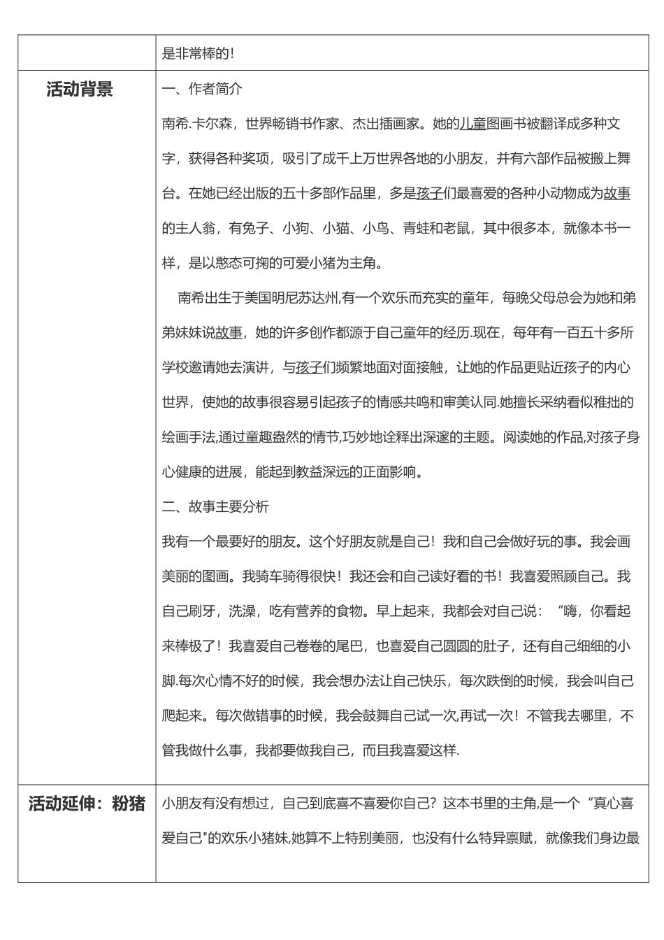 绘本教案-我喜欢自己_第2页