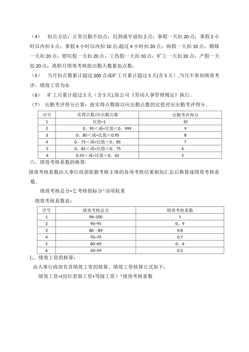 绩效考核及绩效工资计算_第3页