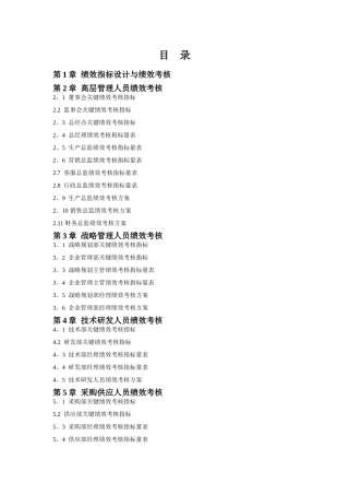 绩效考核量化管理
