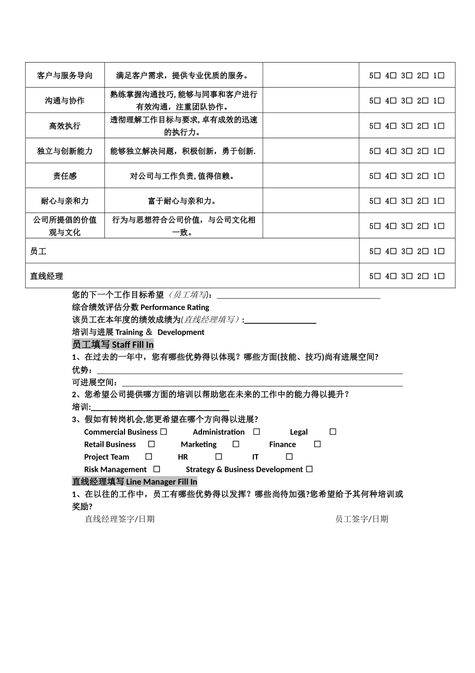 绩效评估表-评估表_第3页