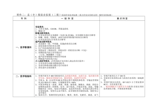 综合医院医技科室技术标准