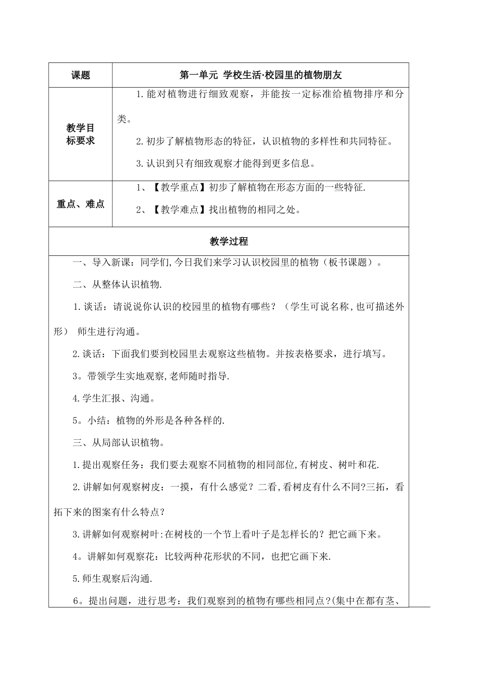 综合实践活动研究性学习四年级下册教案_第1页