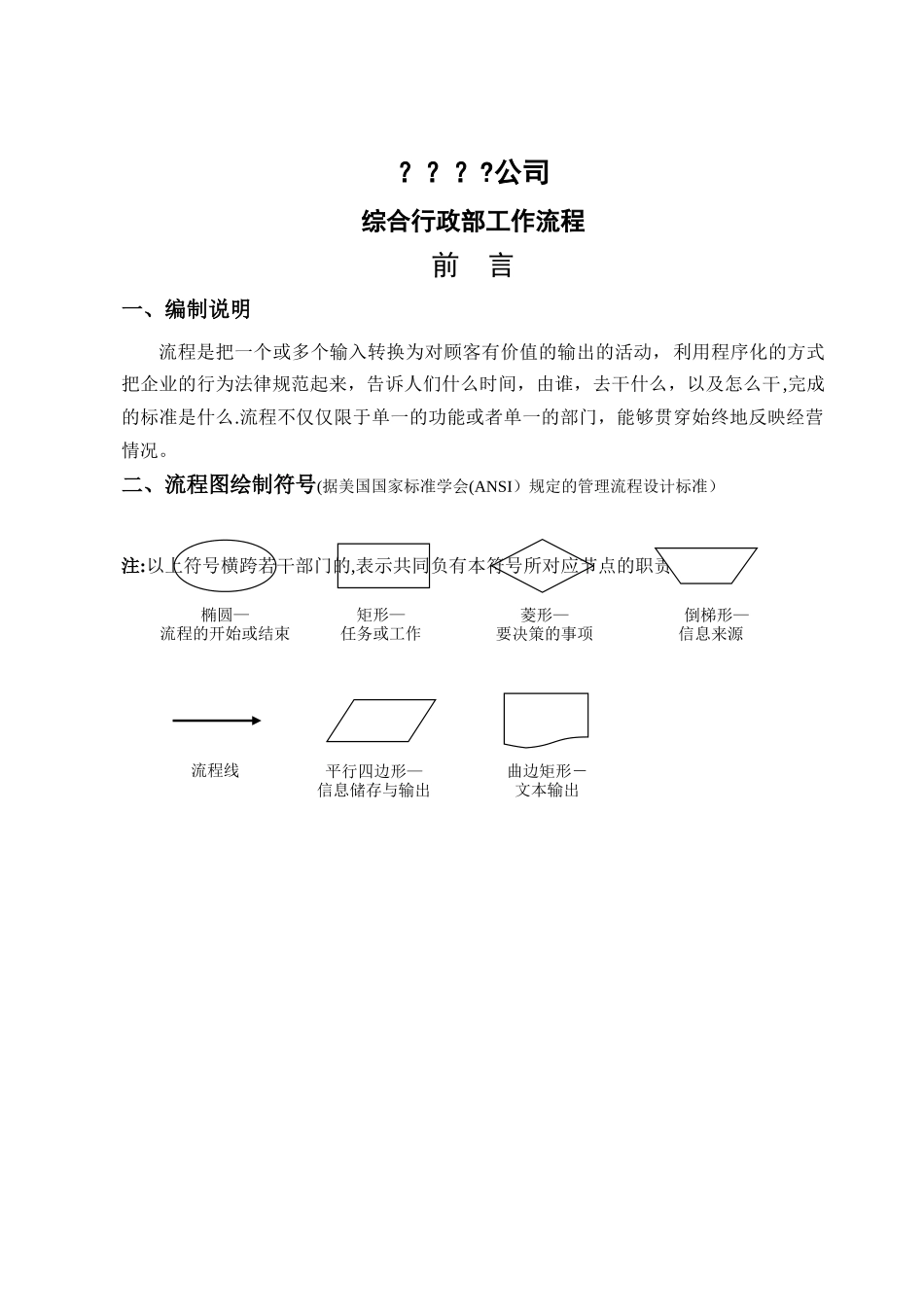 综合行政部管理流程_第1页