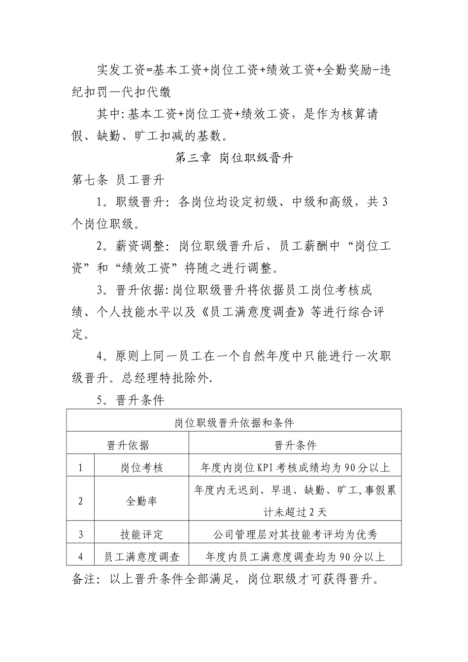 综合部薪酬福利制度_第3页