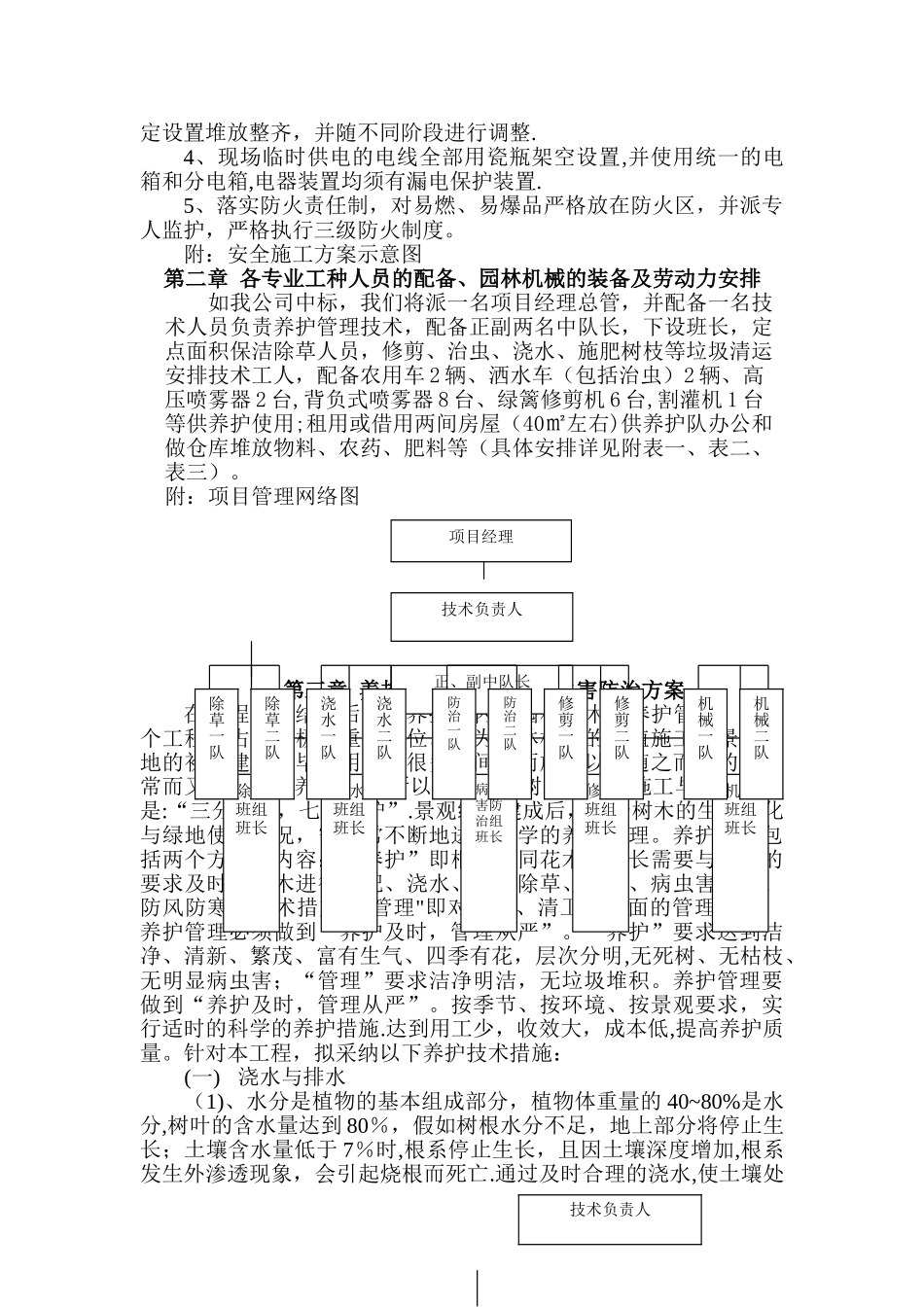 绿化养护管理技术方案_第3页