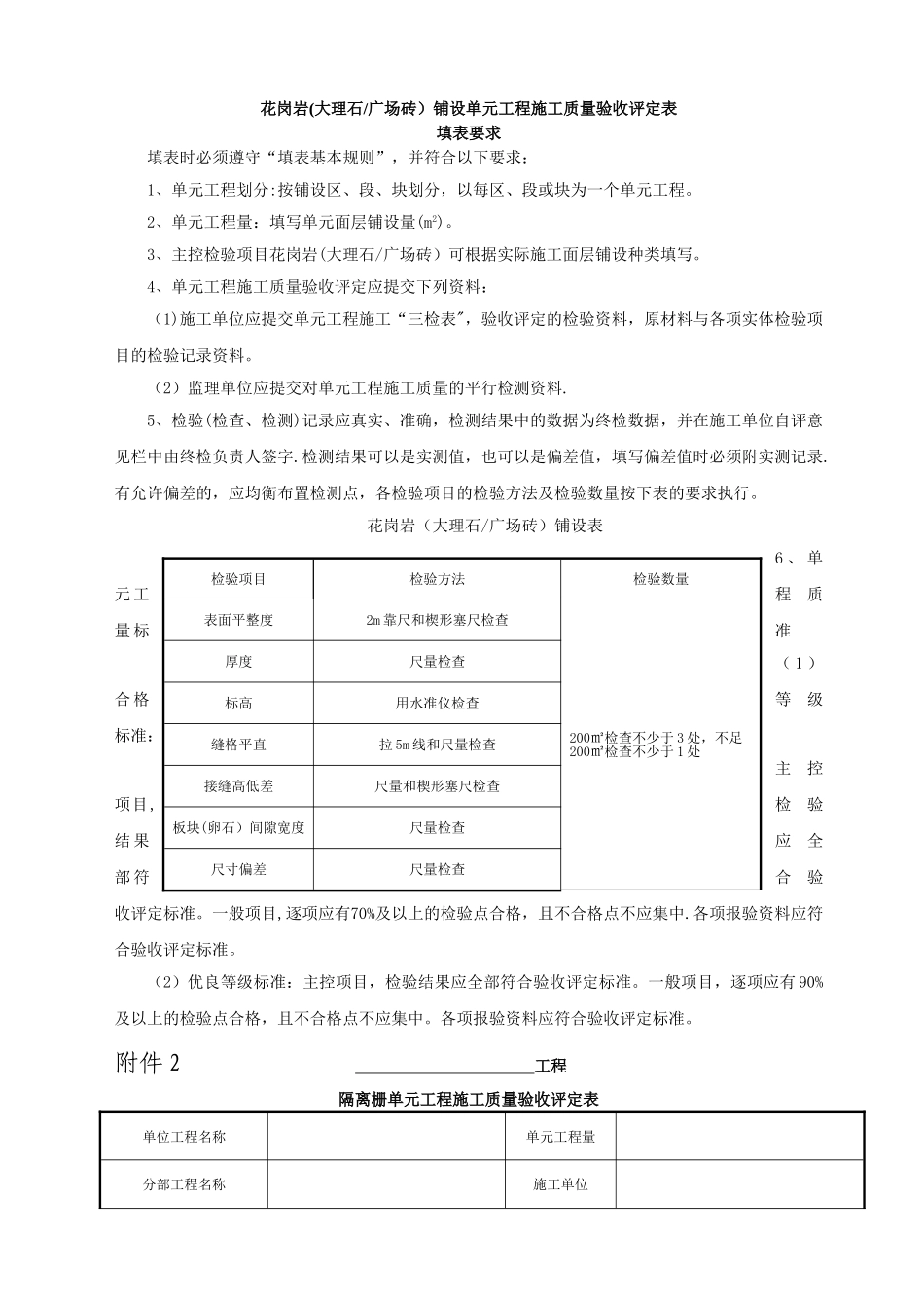 绿化工程评定表_第2页