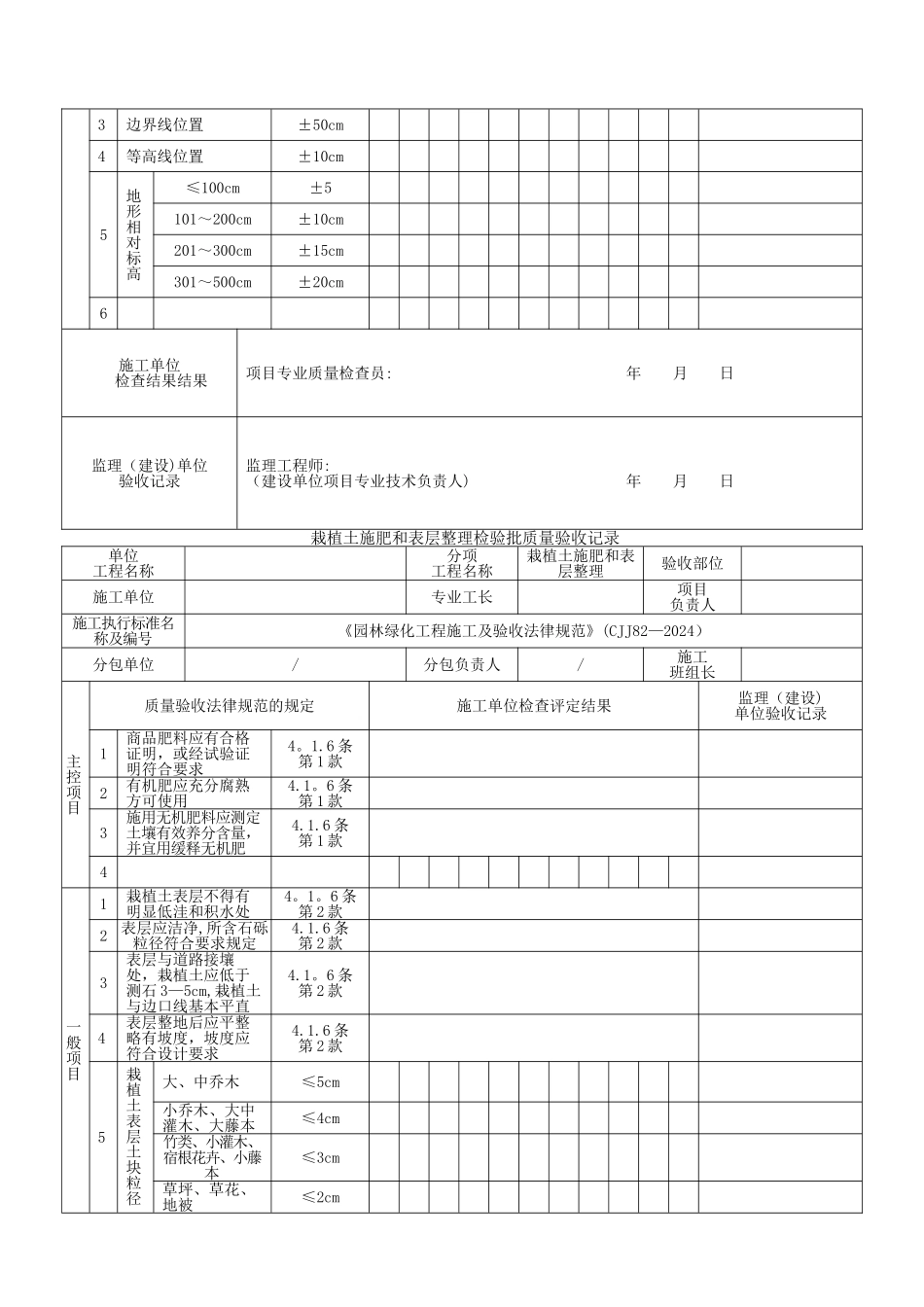 绿化工程部分检验批_第3页