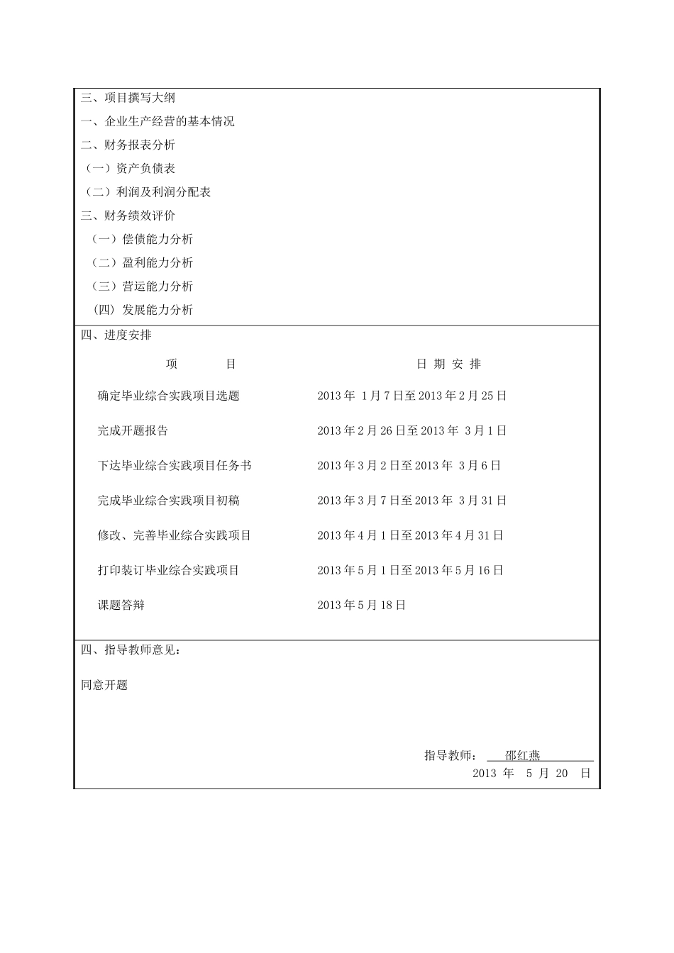 宁波万恒装饰工程有限公司年度财务报告分析开题报告_第2页