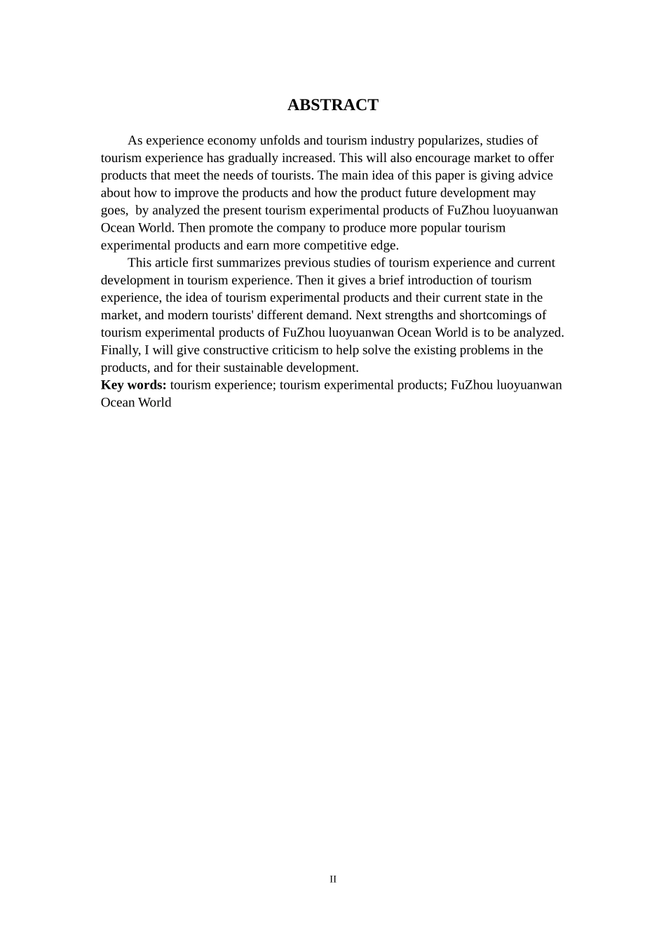 旅游管理与服务教育-福州罗源湾海洋世界体验旅游产品开发初探论文_第2页