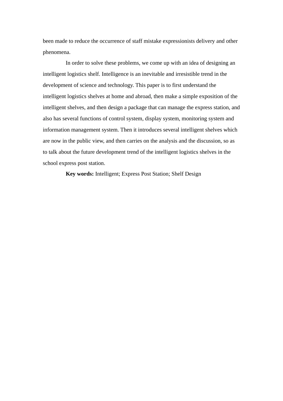 计算机科学和技术专业   基于学校快递驿站的智能物流货架设计_第3页