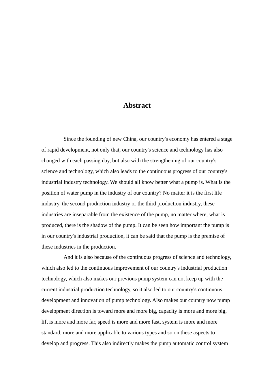 计算机科学和技术专业  基于扬程的水泵运行失效监控系统设计_第3页