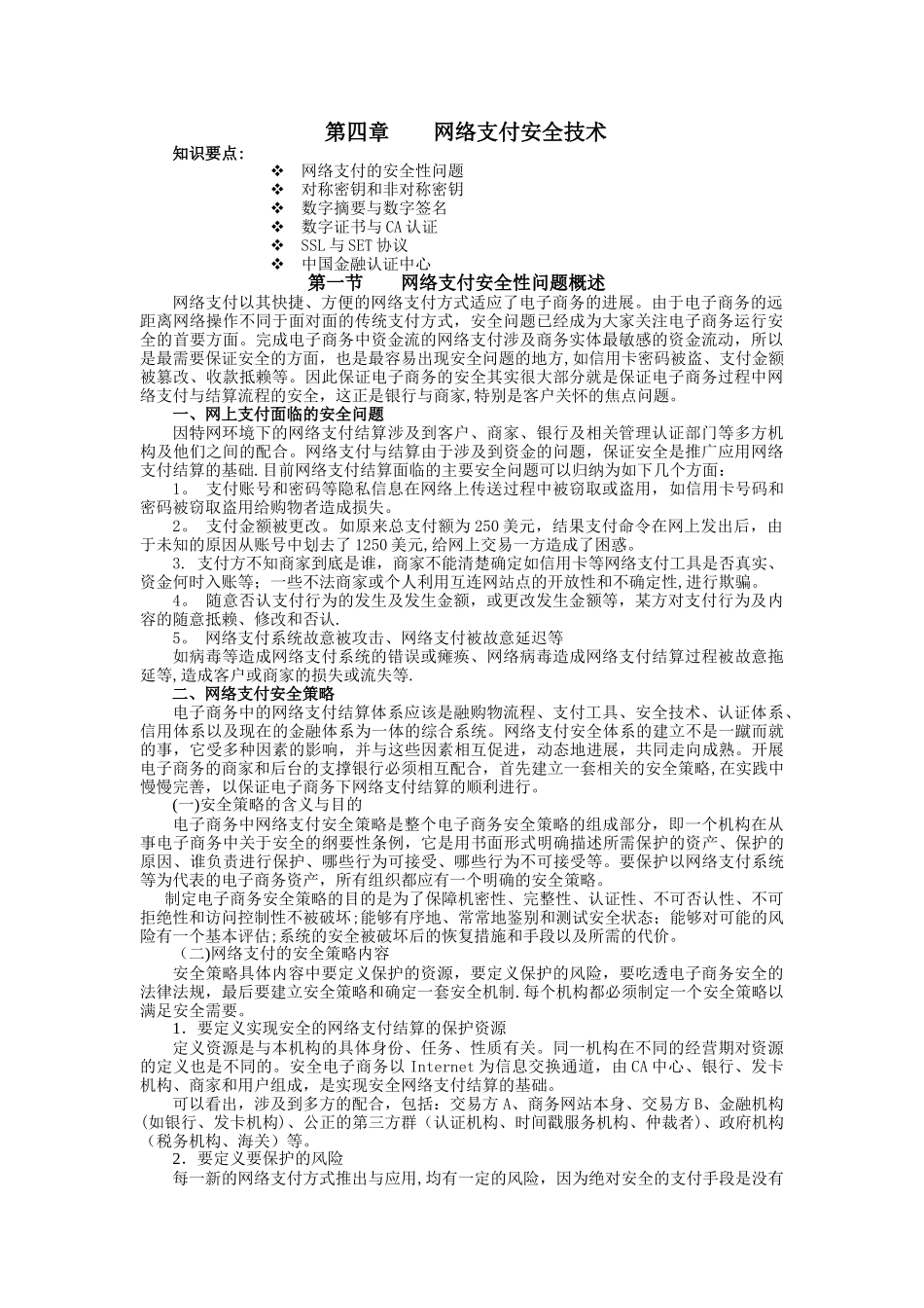 网络支付安全技术_第1页