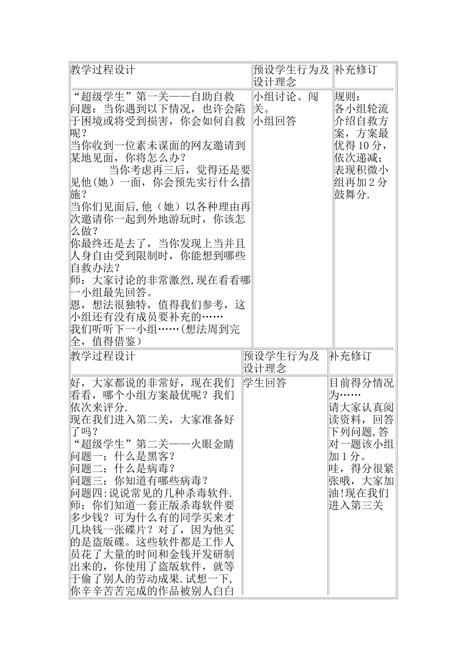 网络文明礼仪-教案_第3页