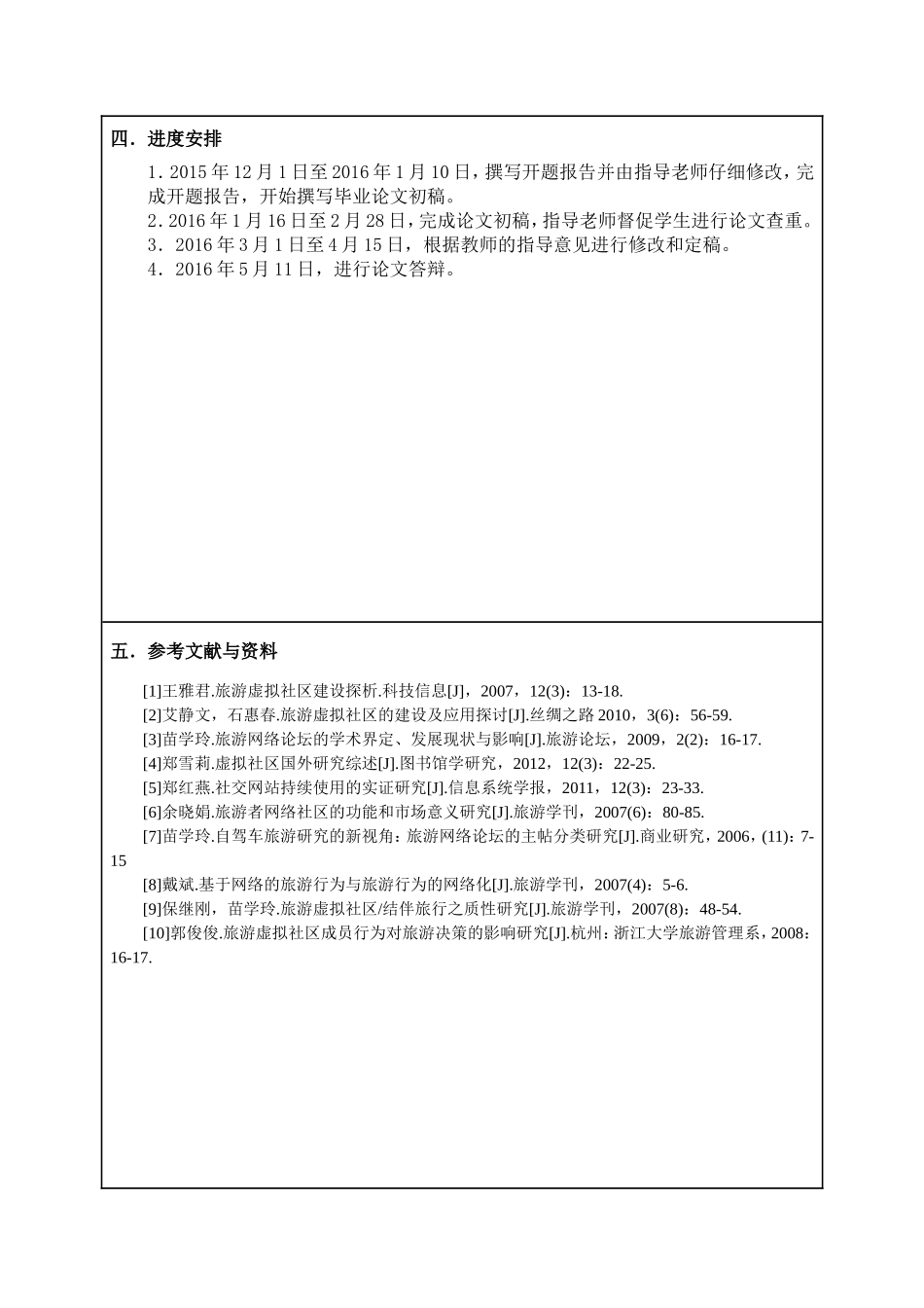 旅游网站的粘性及其影响因素开题报告旅游管理专业_第3页