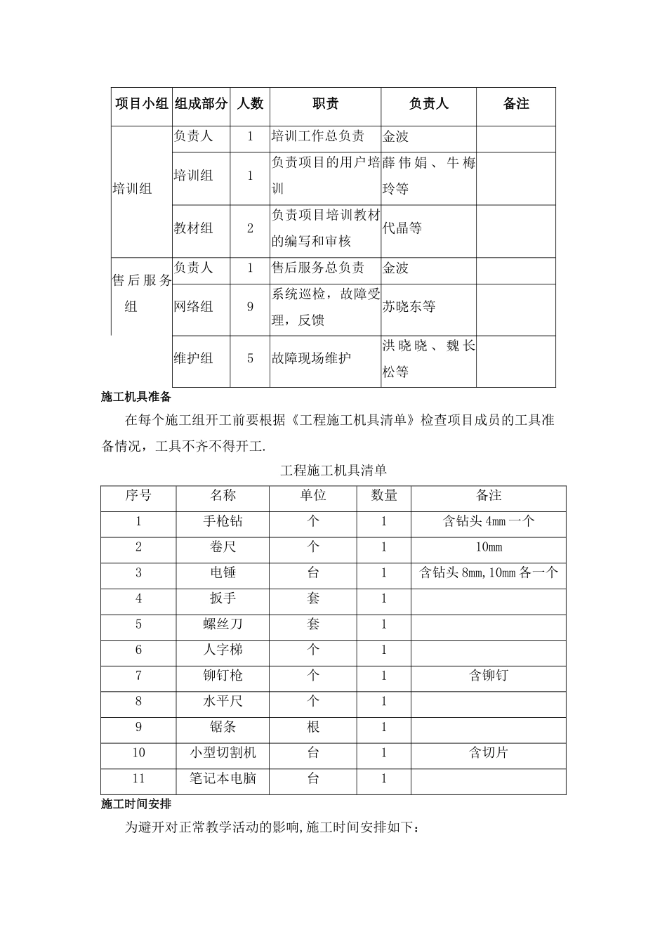 网络类--------产品安装调试方案_第3页