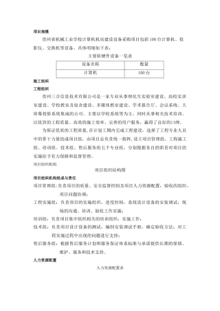 网络类--------产品安装调试方案