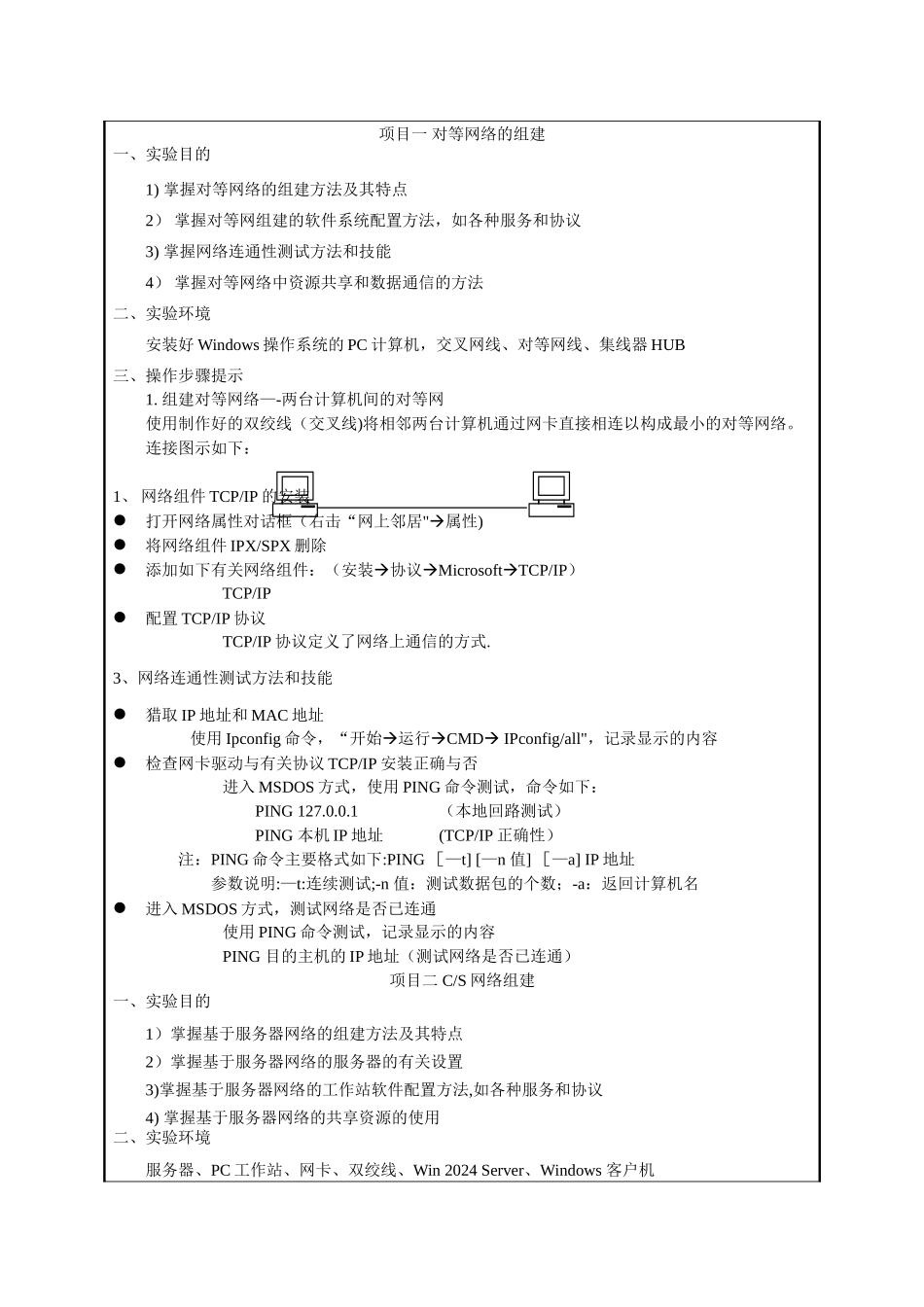 网络设计任务及实训总结_第2页