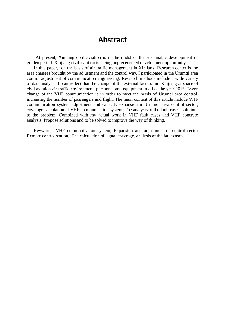 计算机专业 乌鲁木齐区域管制扇区调整扩容VHF通信系统设计与实现_第2页