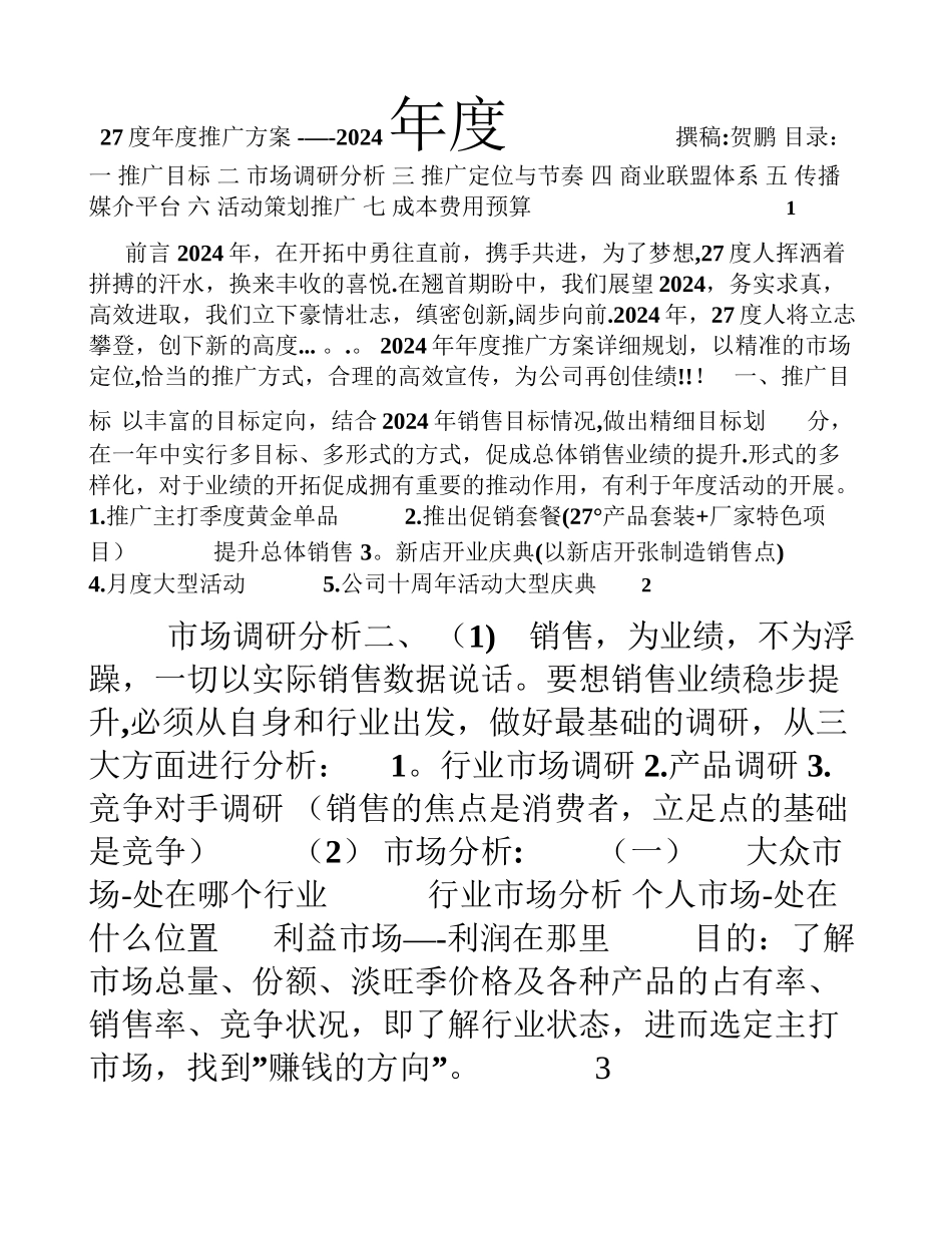 美容公司推广方案_第1页