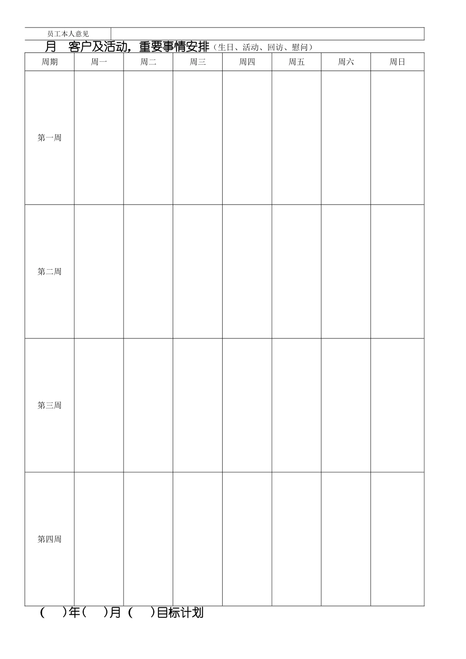 美容师顾客管理+绩效考核表格大全_第2页