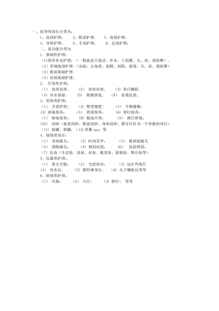 美容院都有那些服务项目