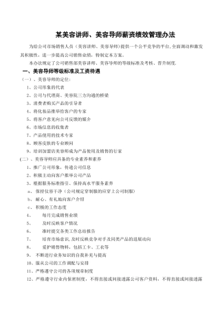 美导考核与升降级管理方案