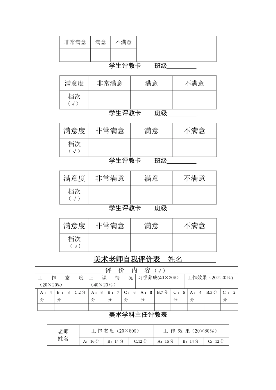 美术教师成绩考核细则_第3页