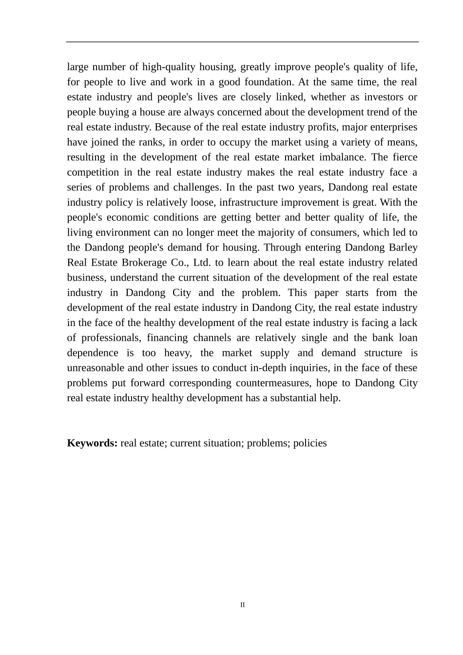 企业管理专业丹东市房地产行业发展现状分析_第3页