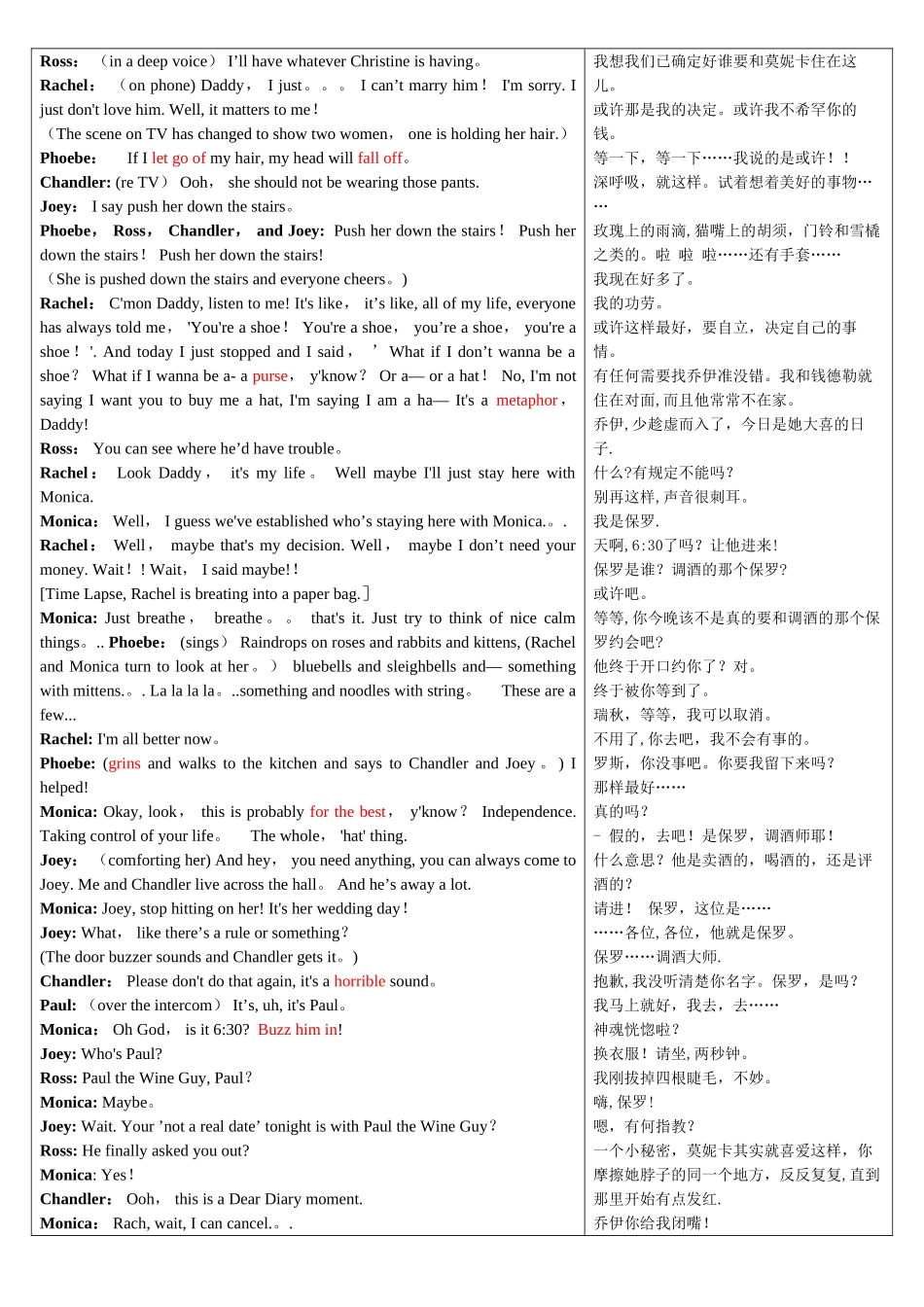 老友记剧本第一季01_第3页