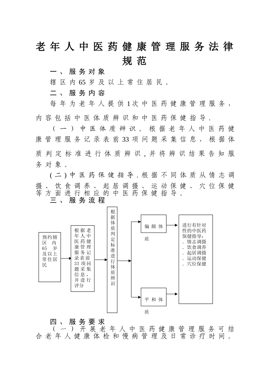 老年人中医药健康管理服务规范_第1页