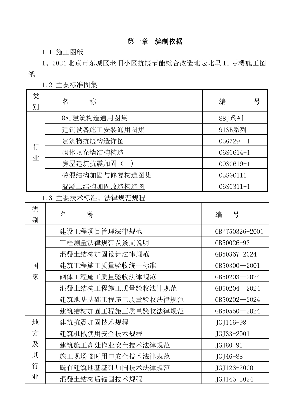 老旧小区加固施工方案_第2页