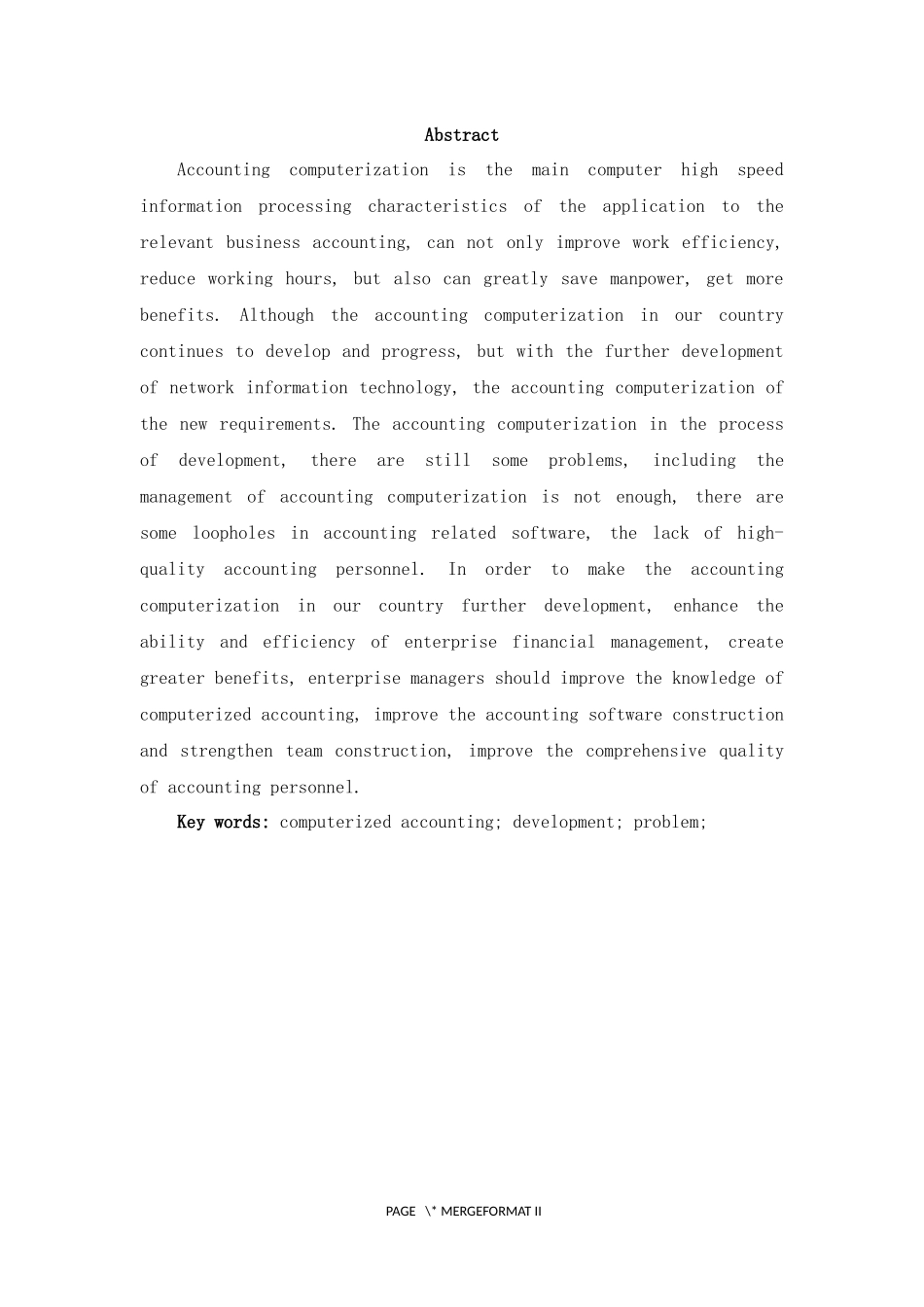 企业会计电算化的现状及发展问题探讨_第2页