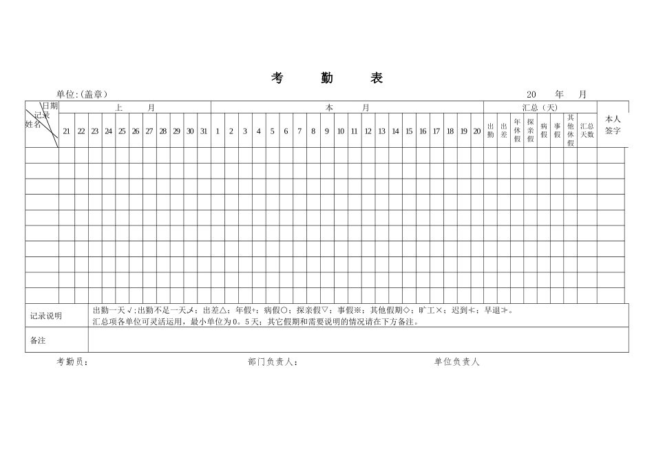 考勤表电子版_第3页