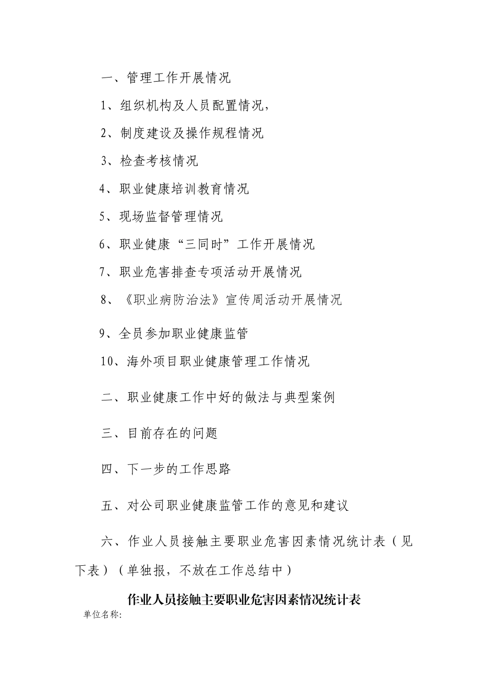职业健康工作总结_第1页