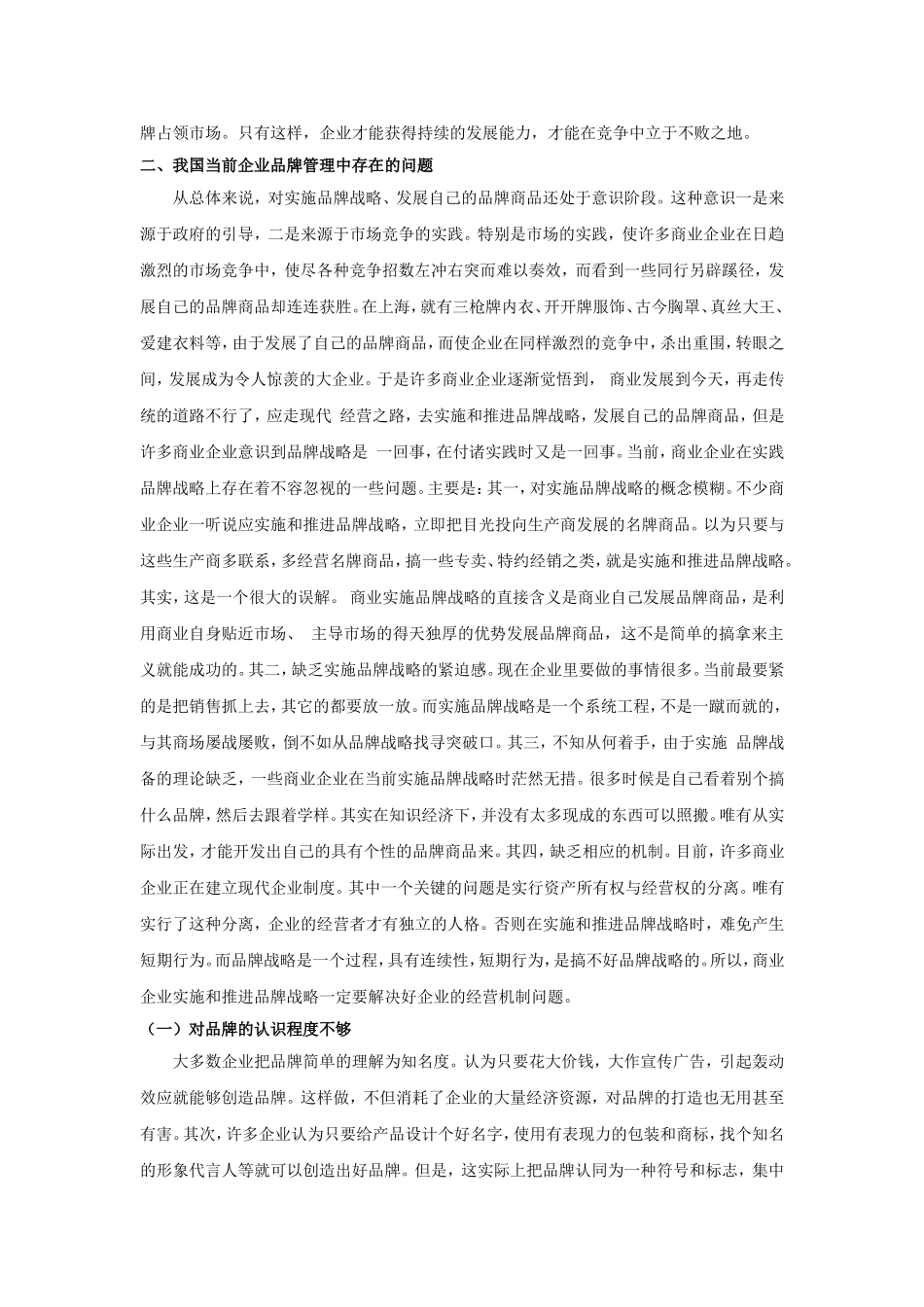 企业品牌策略研究_第3页