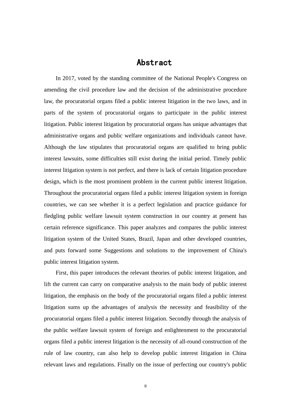 检察机关提起公益诉讼的法律问题研究_第3页