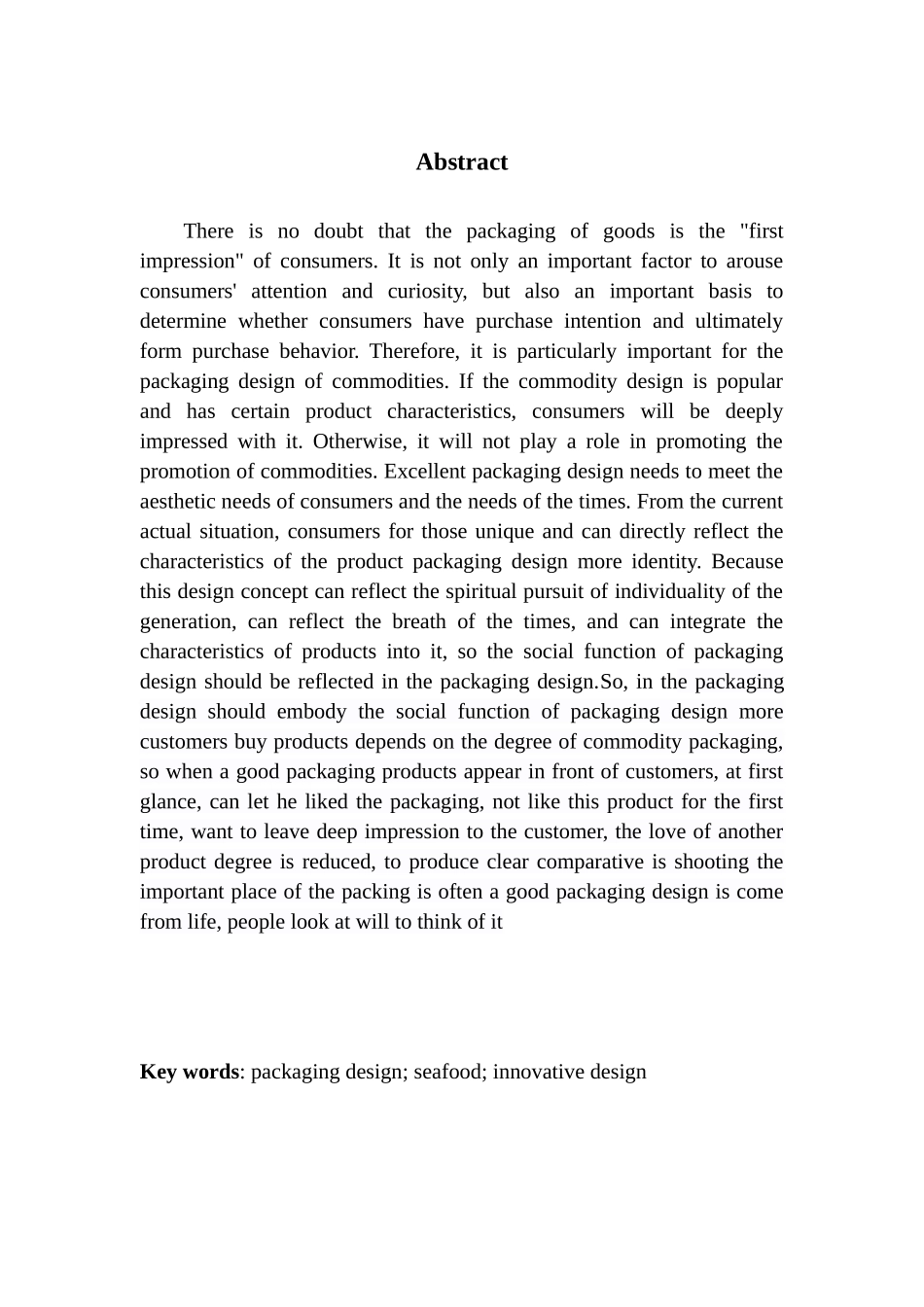 美术设计专业 《一海一世界》包装设计_第3页