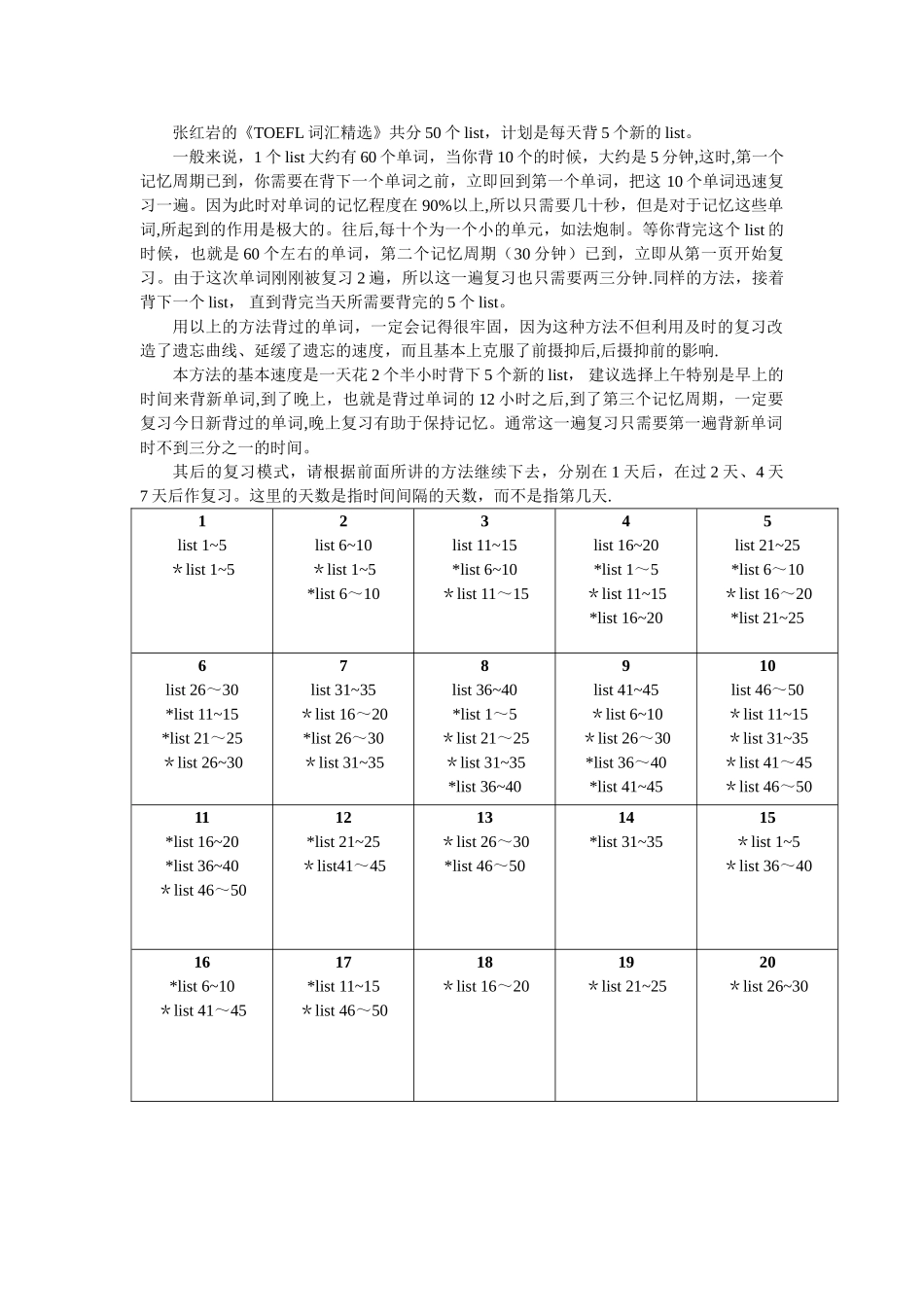 背单词计划表_第1页