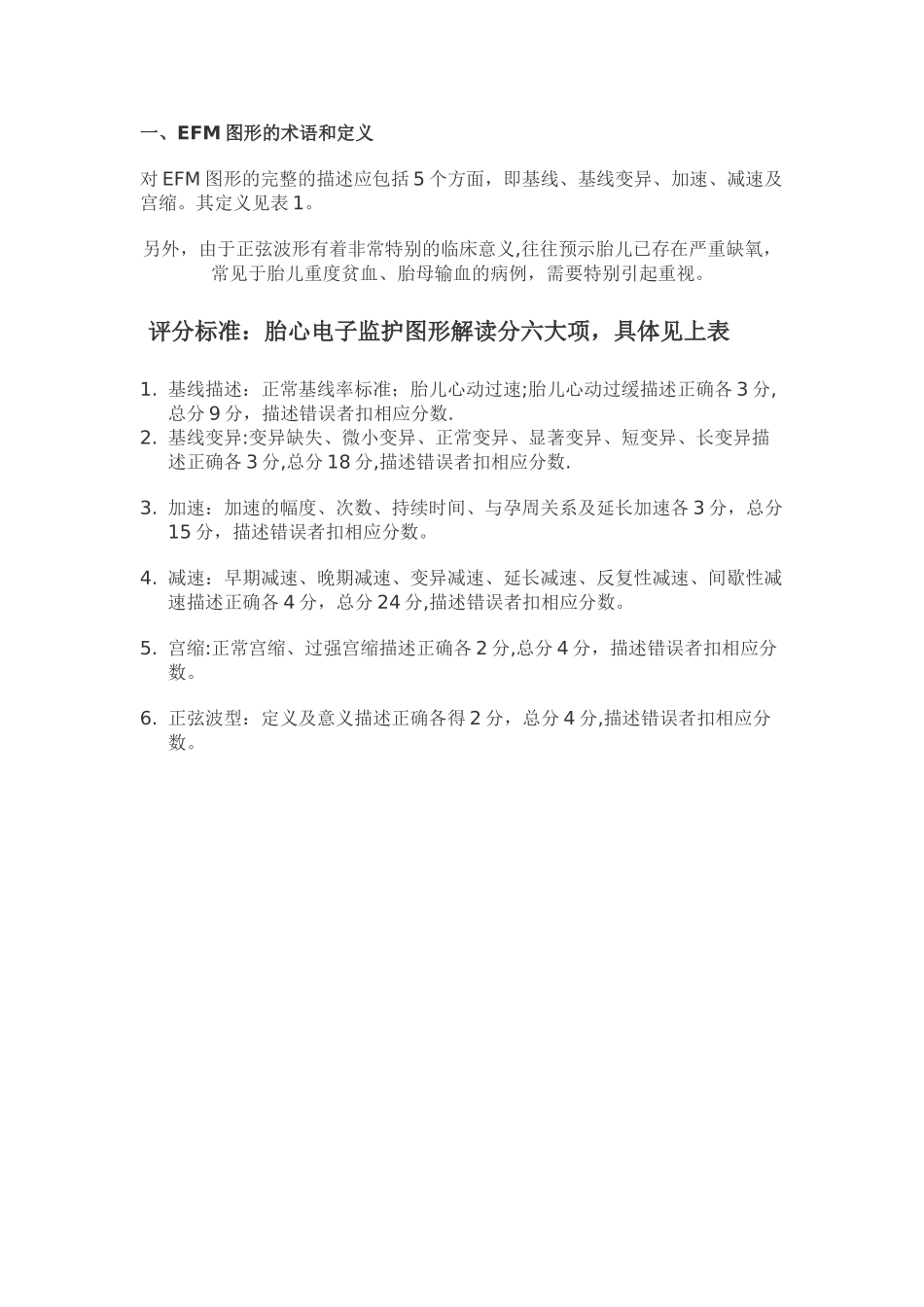 胎心监护操作考核评分标准_第2页