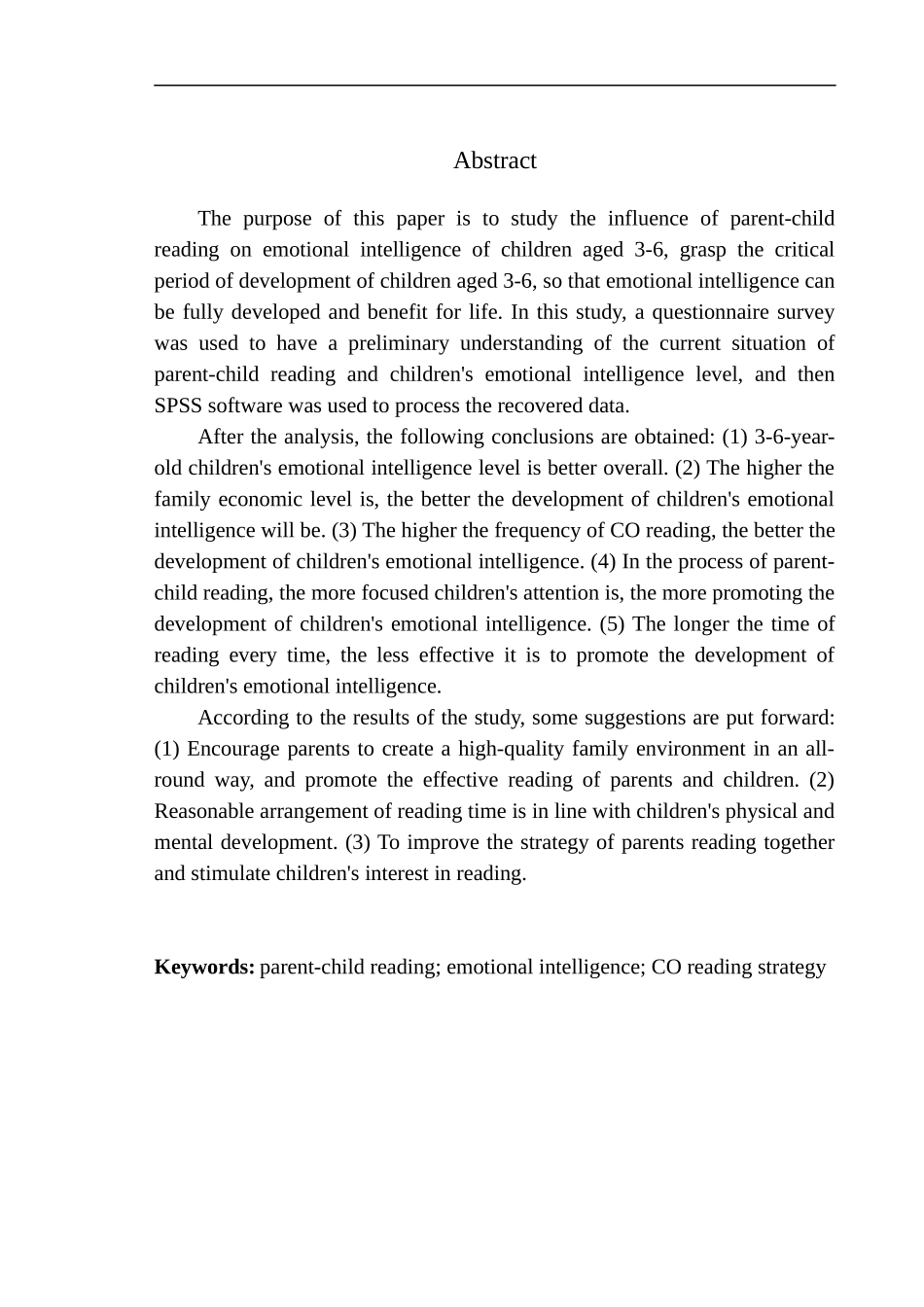 教育学专业亲子阅读对3-6岁儿童情绪智力的影响_第3页