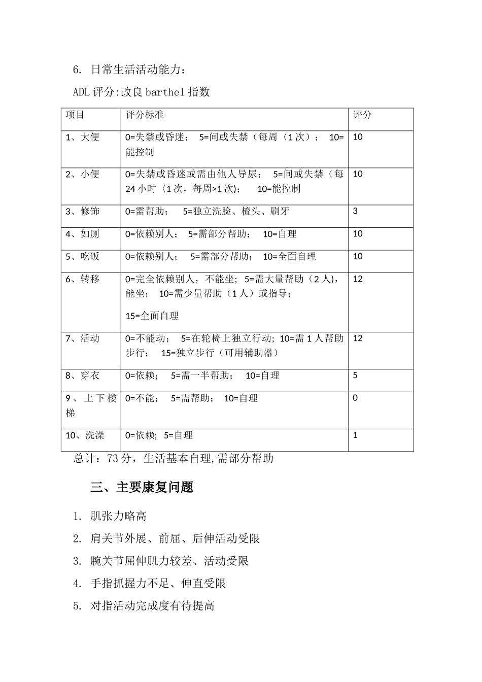 脑梗死病例康复治疗方案_第3页