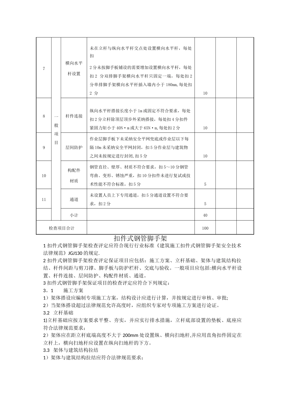 脚手架安全检查记录表_第2页