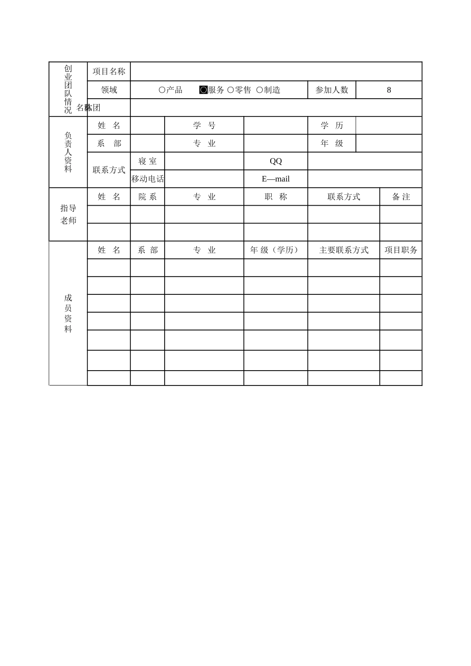自助厨房创业计划书_第2页