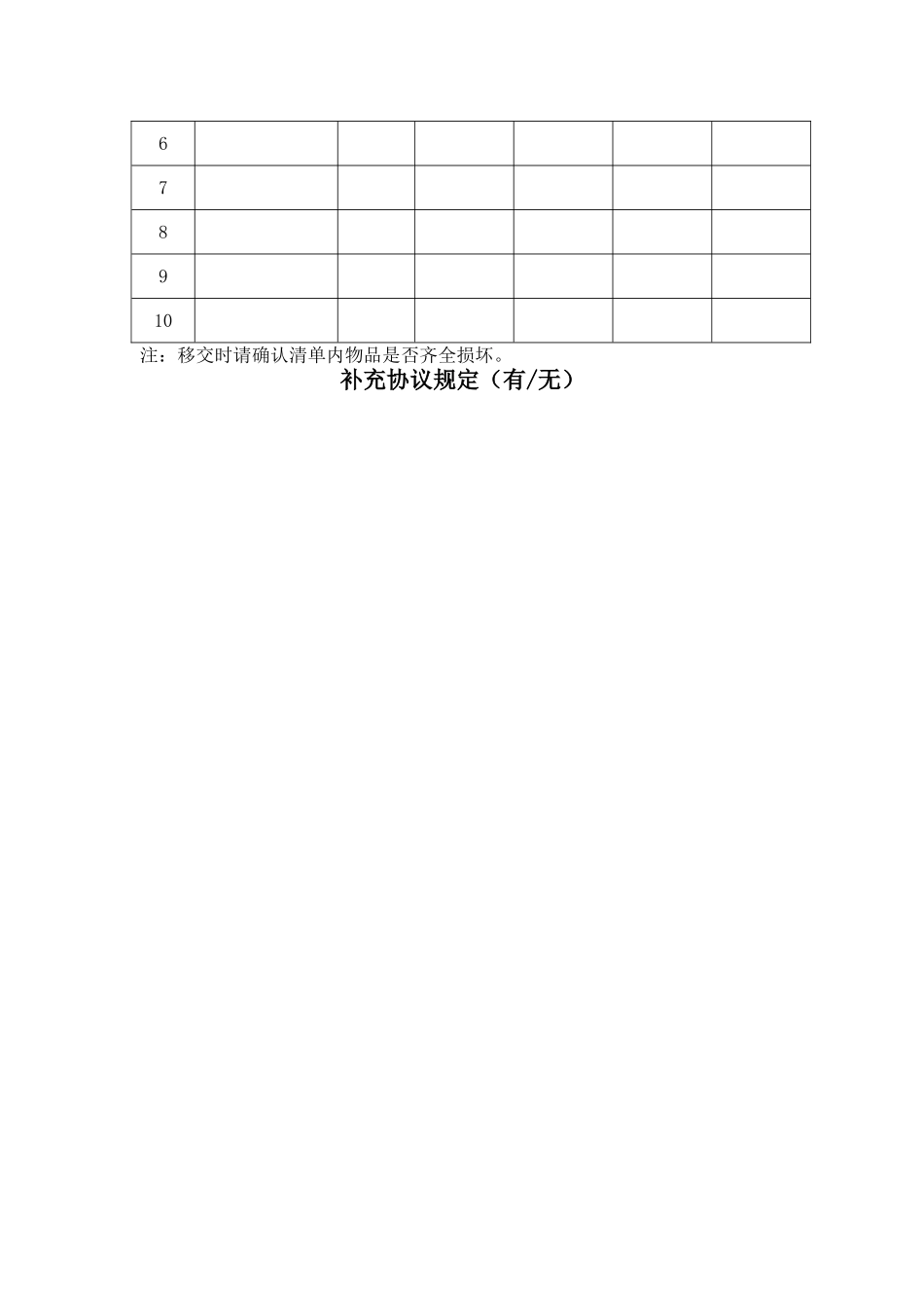 自拟房屋租赁合同范本_第3页