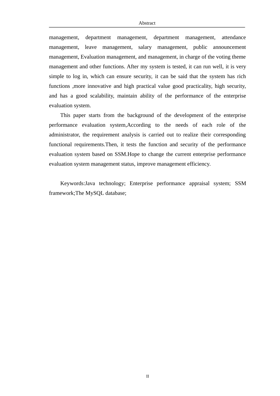 基于SSM的企业履职考评系统设计与实现  计算机科学和技术专业_第2页