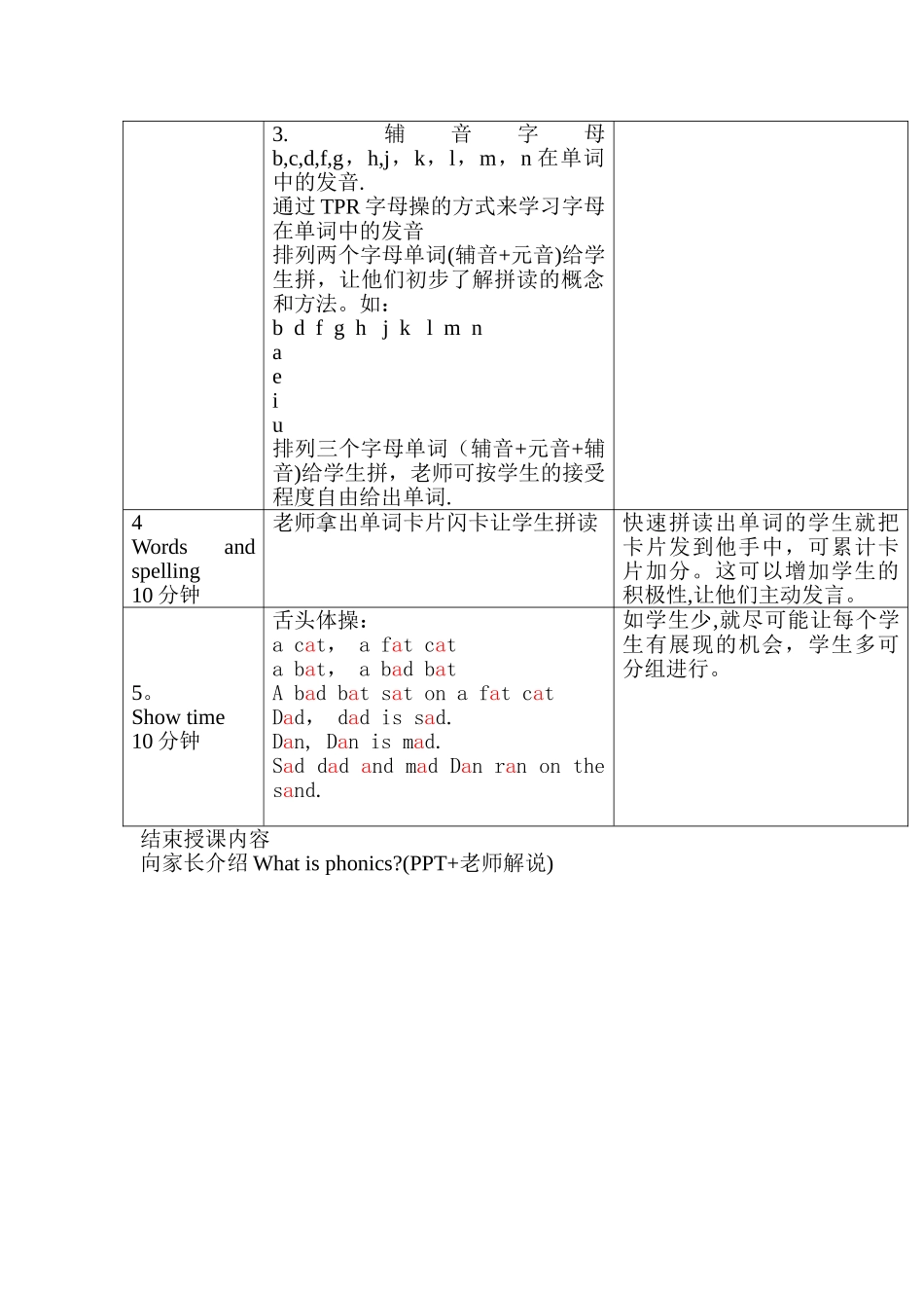 自然拼读示范课教案_第3页