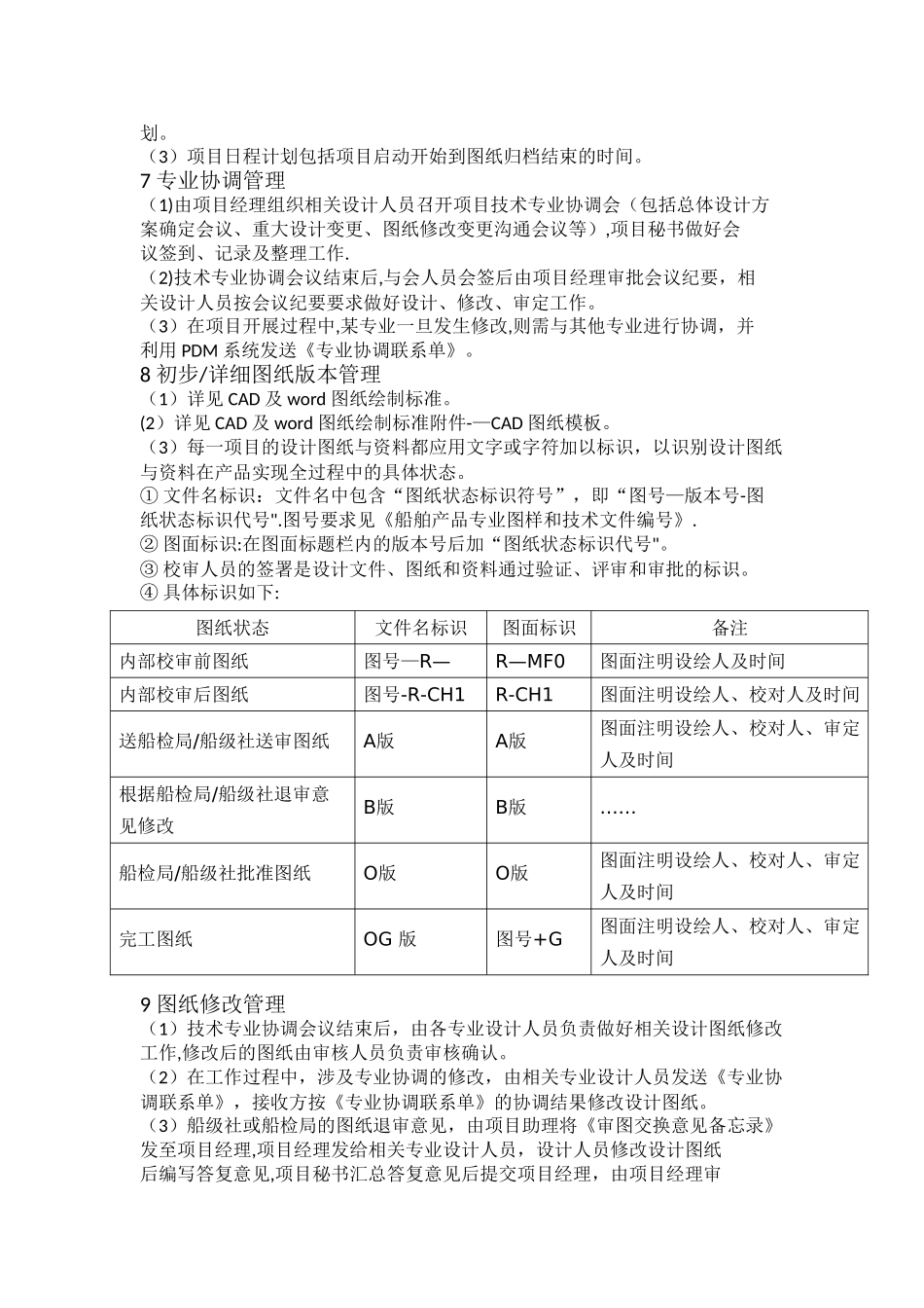 船舶设计项目内部管理制度_第3页