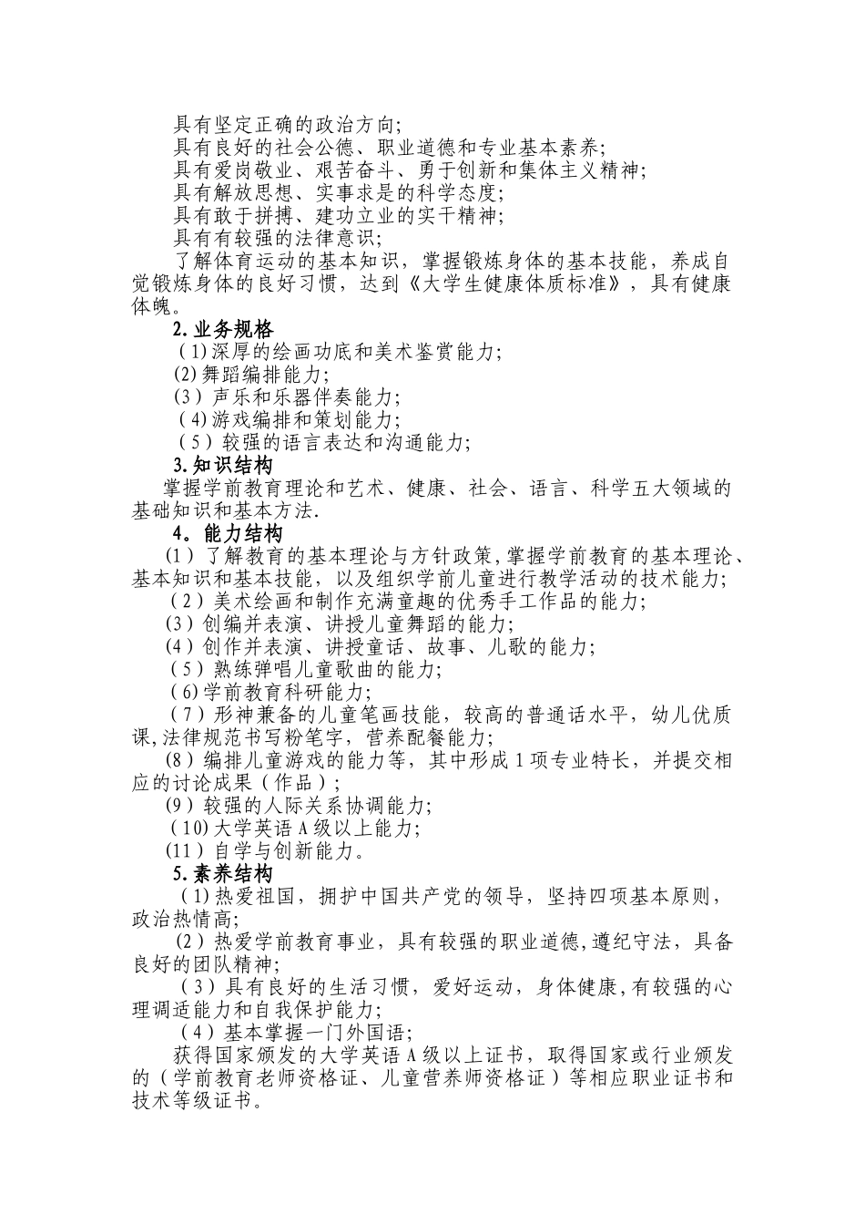 艺术设计专业人才培养方案_第2页