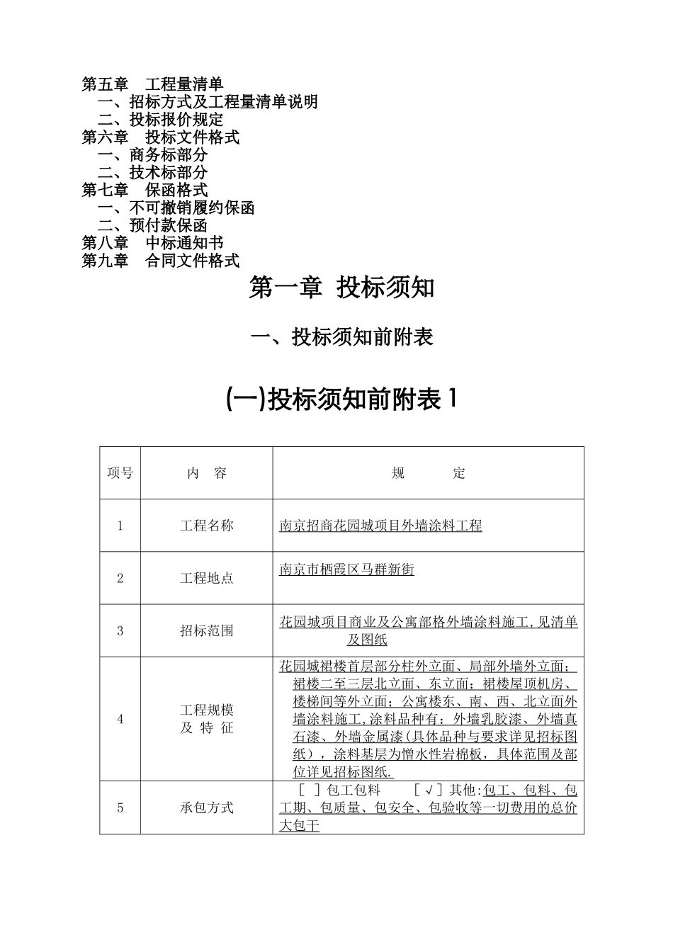 花园城外墙涂料招标文件_第2页